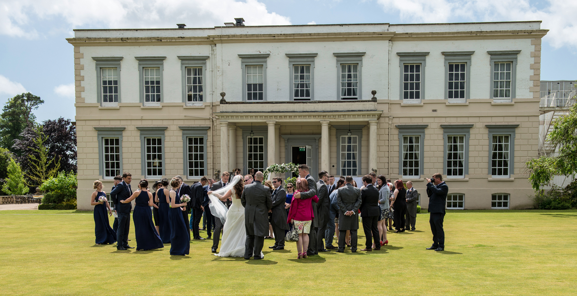 Country House Glamour Fun Woodland Hill Photography
