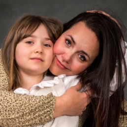 mother and daughter with a close relationship